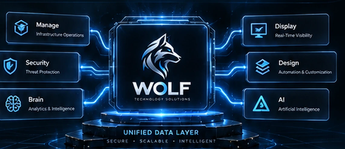 Glowing interconnected WOLF technology systems